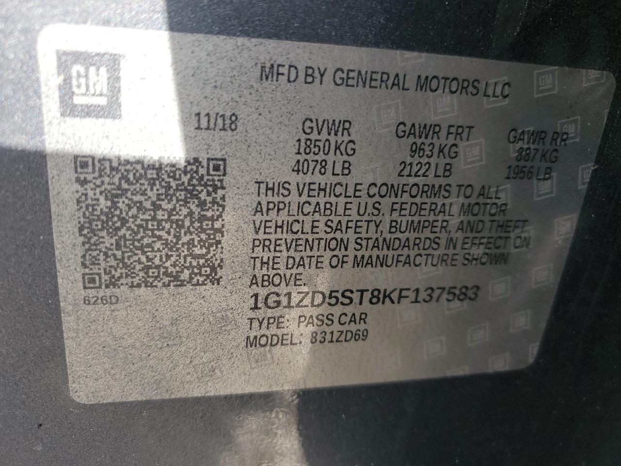 2019 Chevrolet Malibu - Image 14