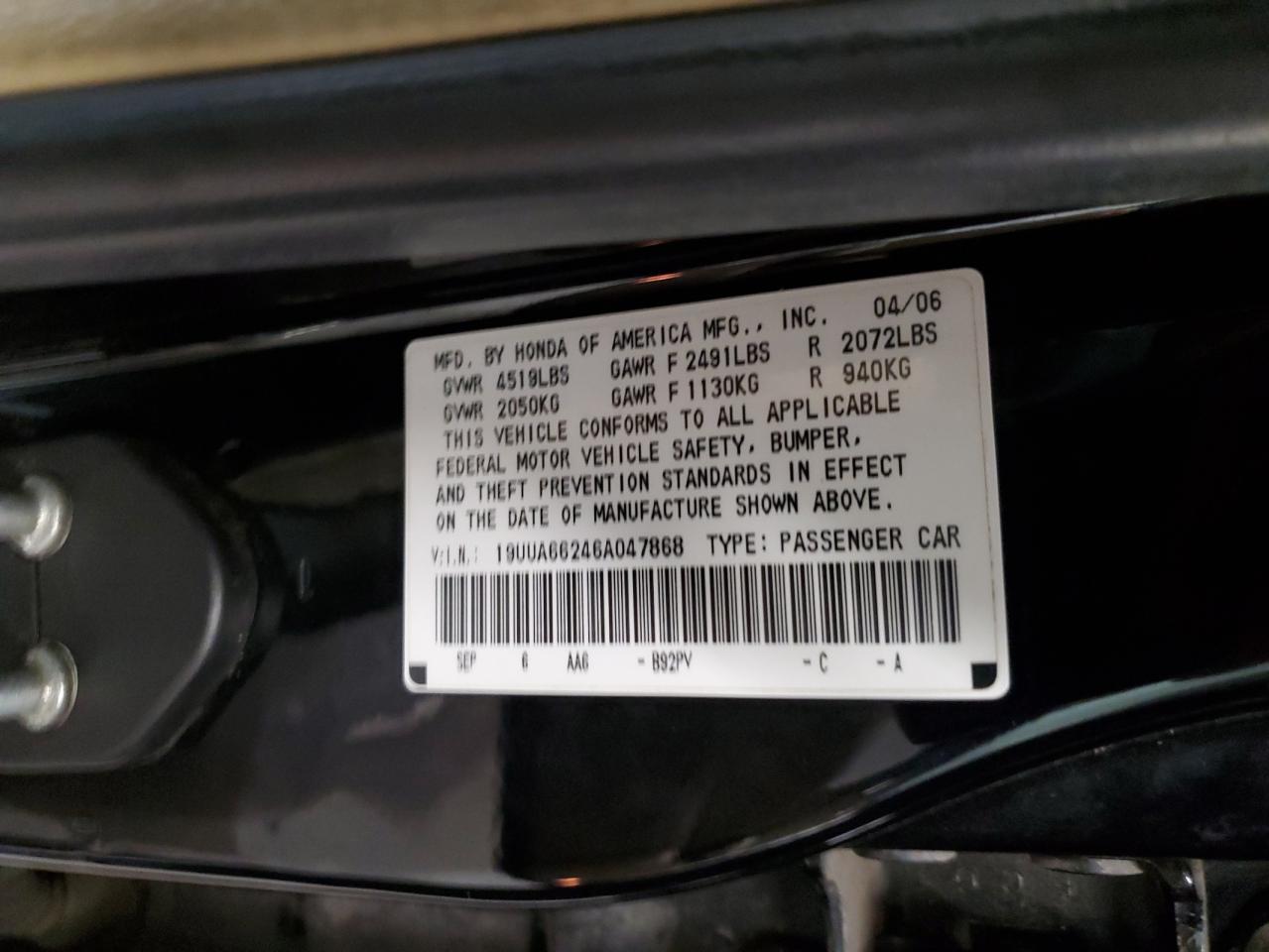 2006 Acura TL - Image 12