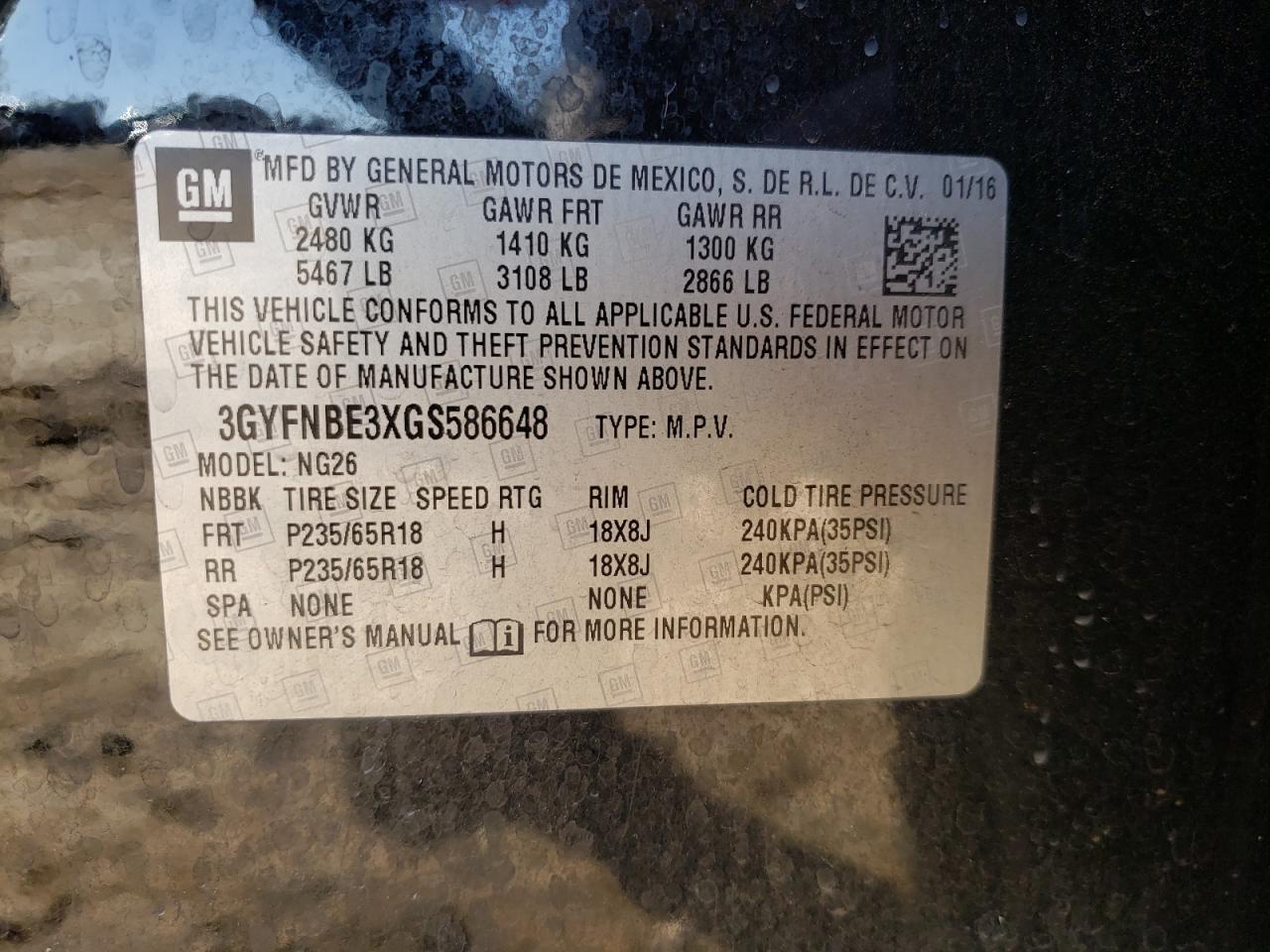 2016 Cadillac SRX - Image 15
