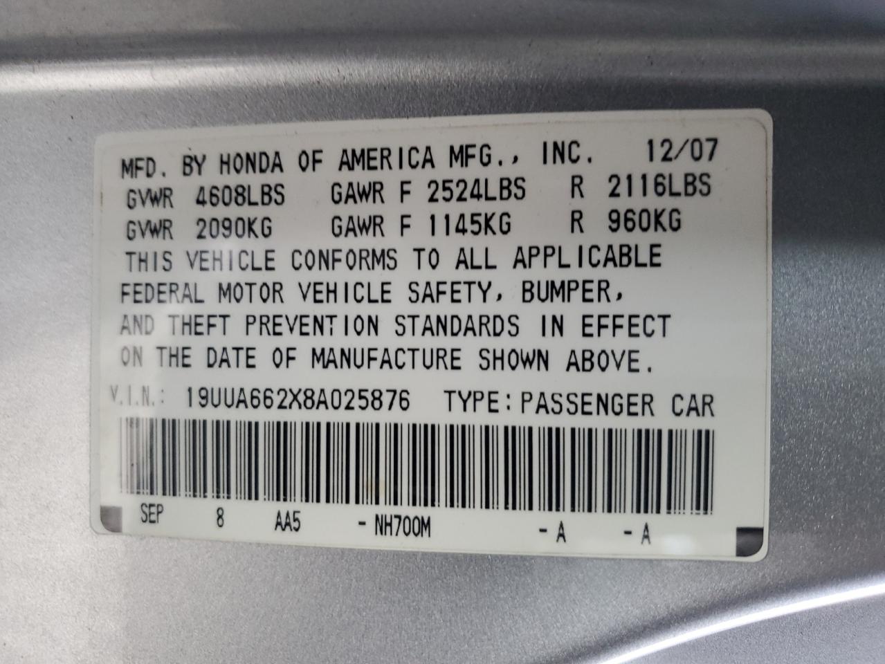 2008 Acura TL - Image 13