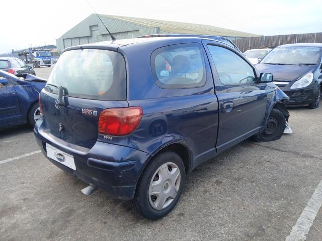 2004 TOYOTA YARIS BLUE