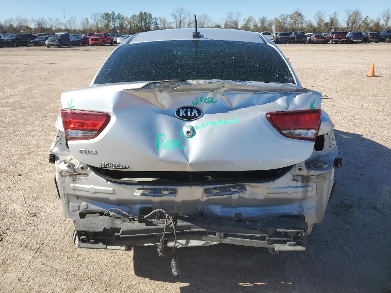 2020 Kia Rio Lx VIN: 3KPA24AD6LE335461 Lot: 87218524