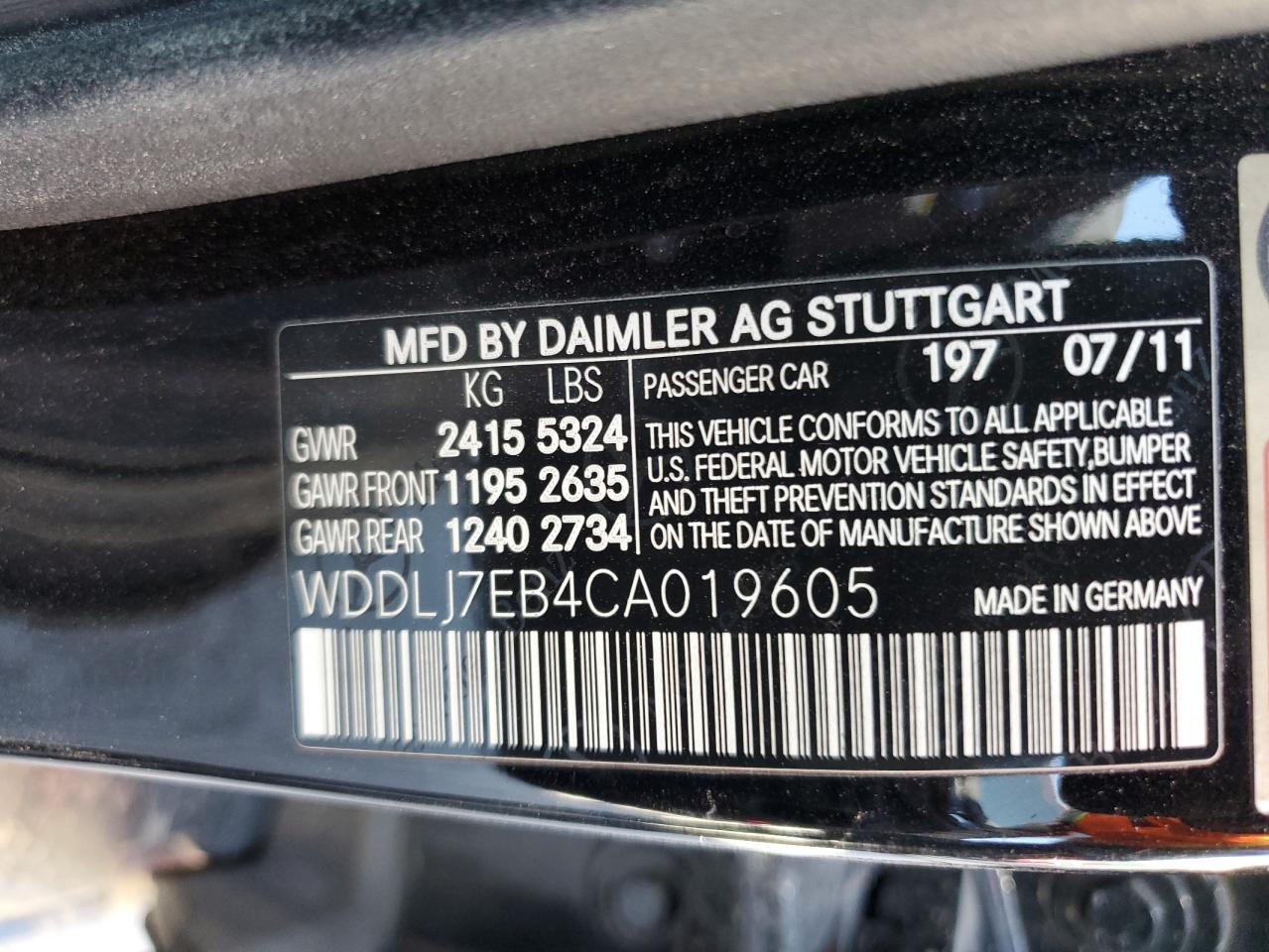 2012 Mercedes-Benz CLS-klasse - Image 12