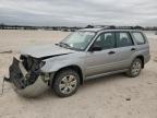 2008 Subaru Forester 2.5X en Venta en San Antonio, TX - Front End