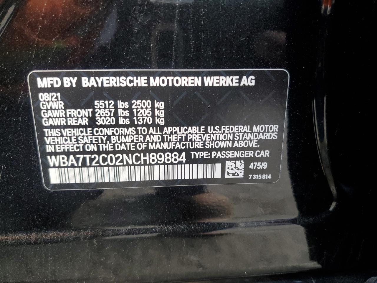 2022 BMW 7er - Image 12