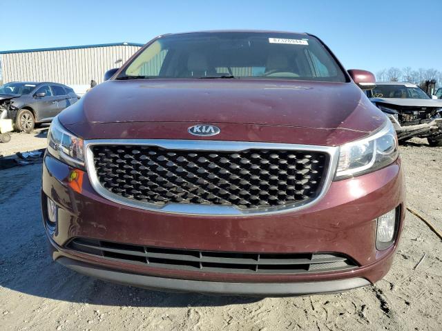 Minivans KIA All Models 2015 Burgundy