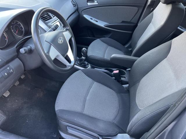 Hatchbacks HYUNDAI ACCENT 2012 Gray