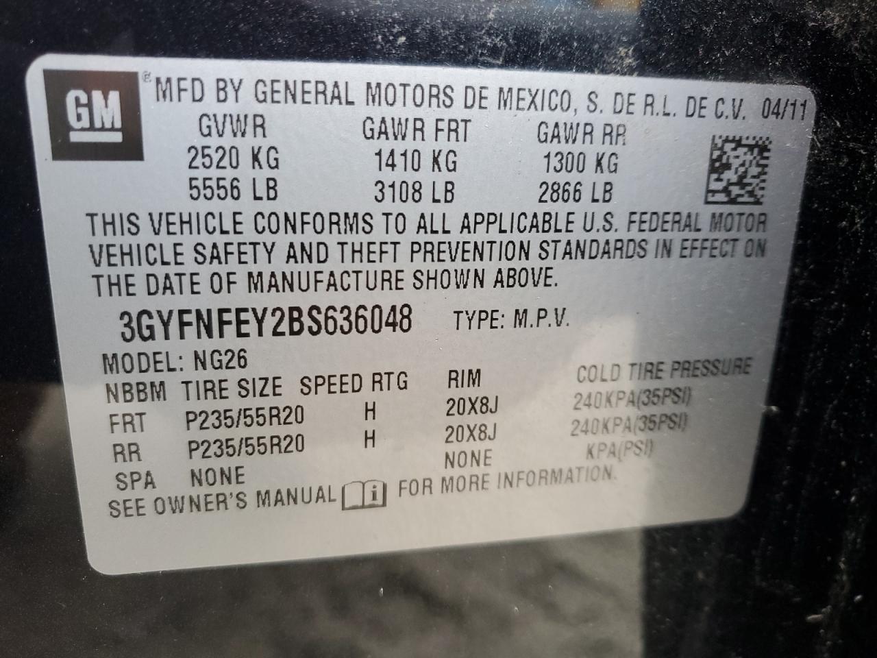 2011 Cadillac SRX - Image 13