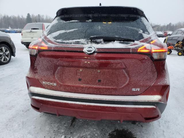  NISSAN KICKS 2021 Бордовий