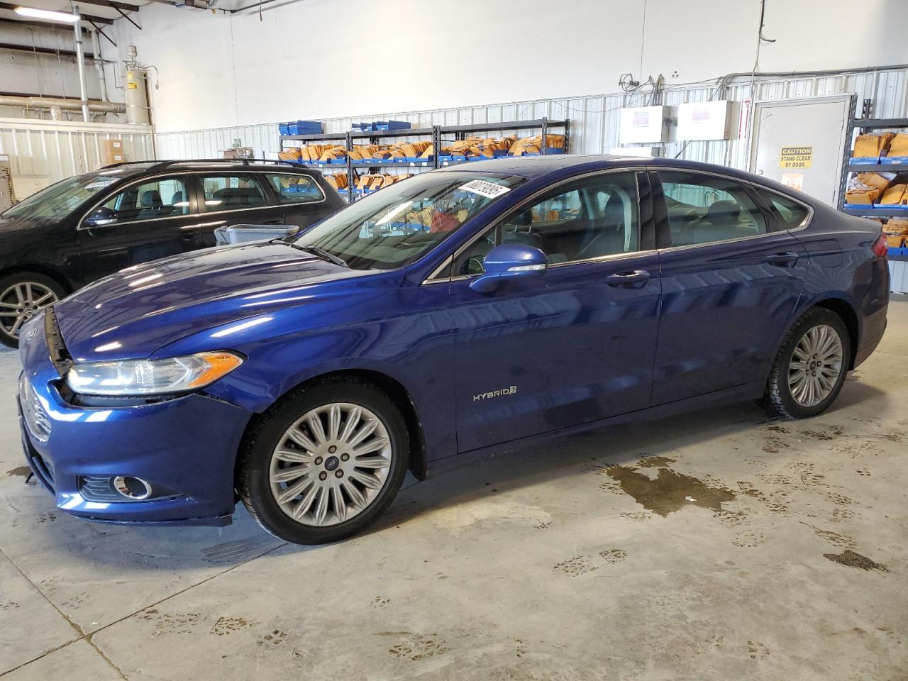 VIN 3FA6P0LU3DR257458 2013 FORD FUSION no.1