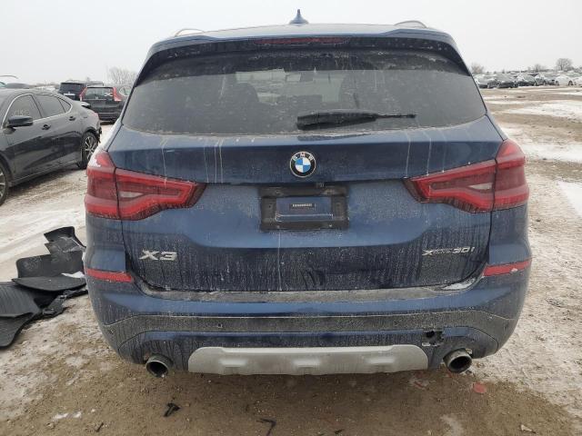  BMW X3 2021 Синий