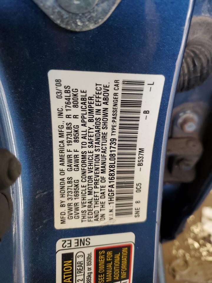 2008 Honda Civic - Image 12
