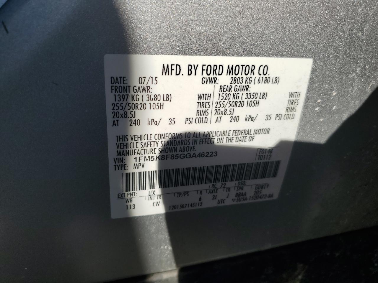 2016 Ford Explorer - Image 13