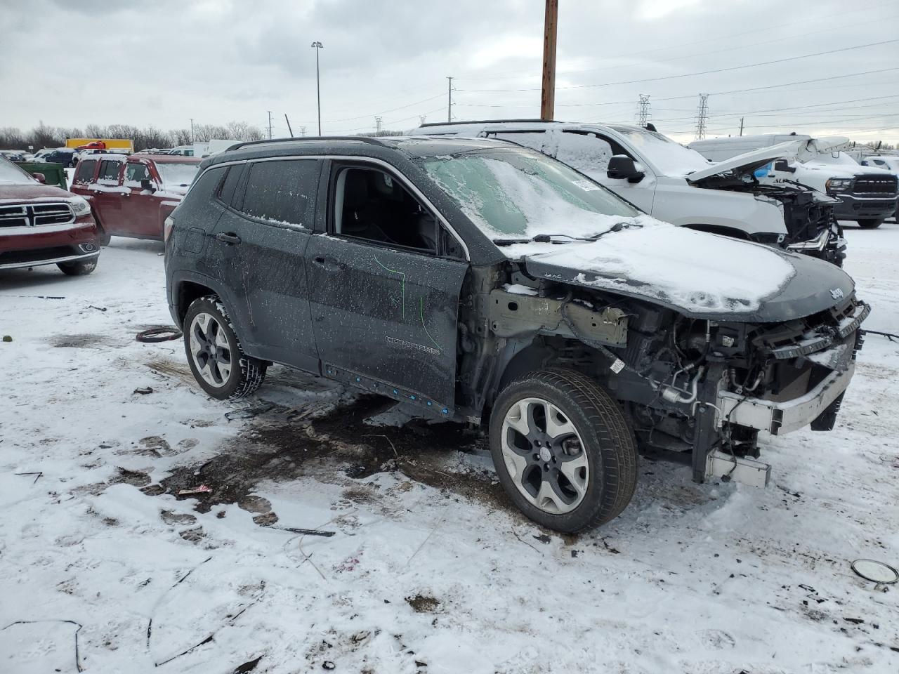 Auction sale of the 2021 JEEP COMPASS , vin: 3C4NJDCB9MT517345, lot number: 42371735