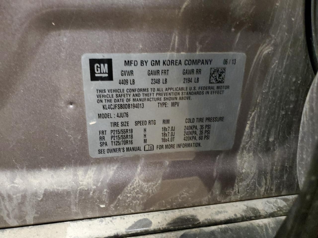 2013 Buick Encore - Image 13