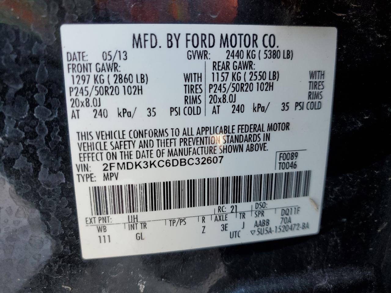 2013 Ford Edge - Image 13