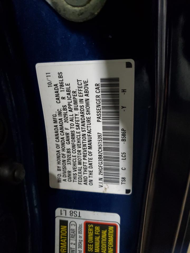 2012 Honda Civic - Image 12