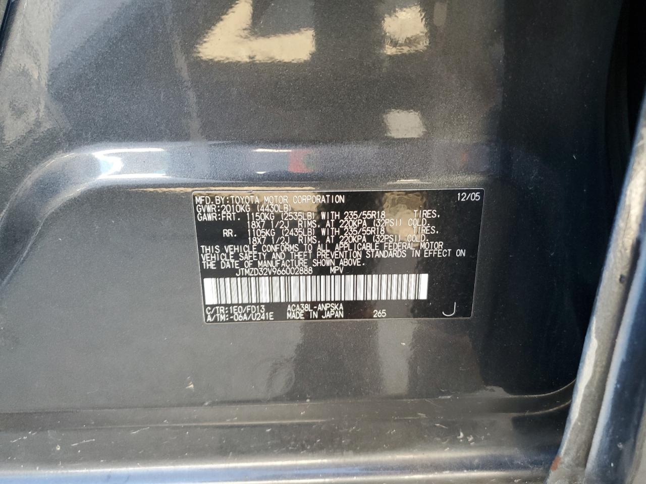 2006 Toyota RAV 4 - Image 12