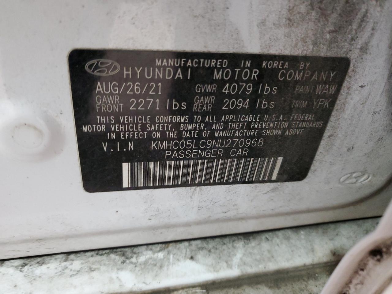 2022 Hyundai IONIQ - Image 12