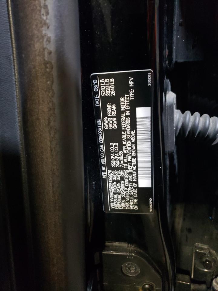 2011 Volvo Xc70 T6 VIN: YV4902BZ6B1099870 Lot: 42609255