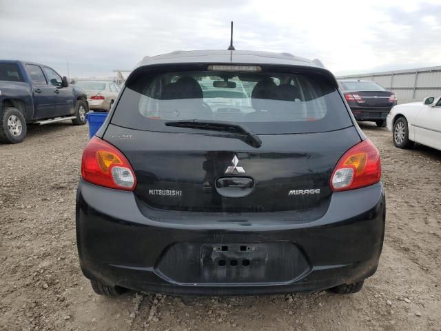 Hatchbacks MITSUBISHI MIRAGE 2015 Czarny