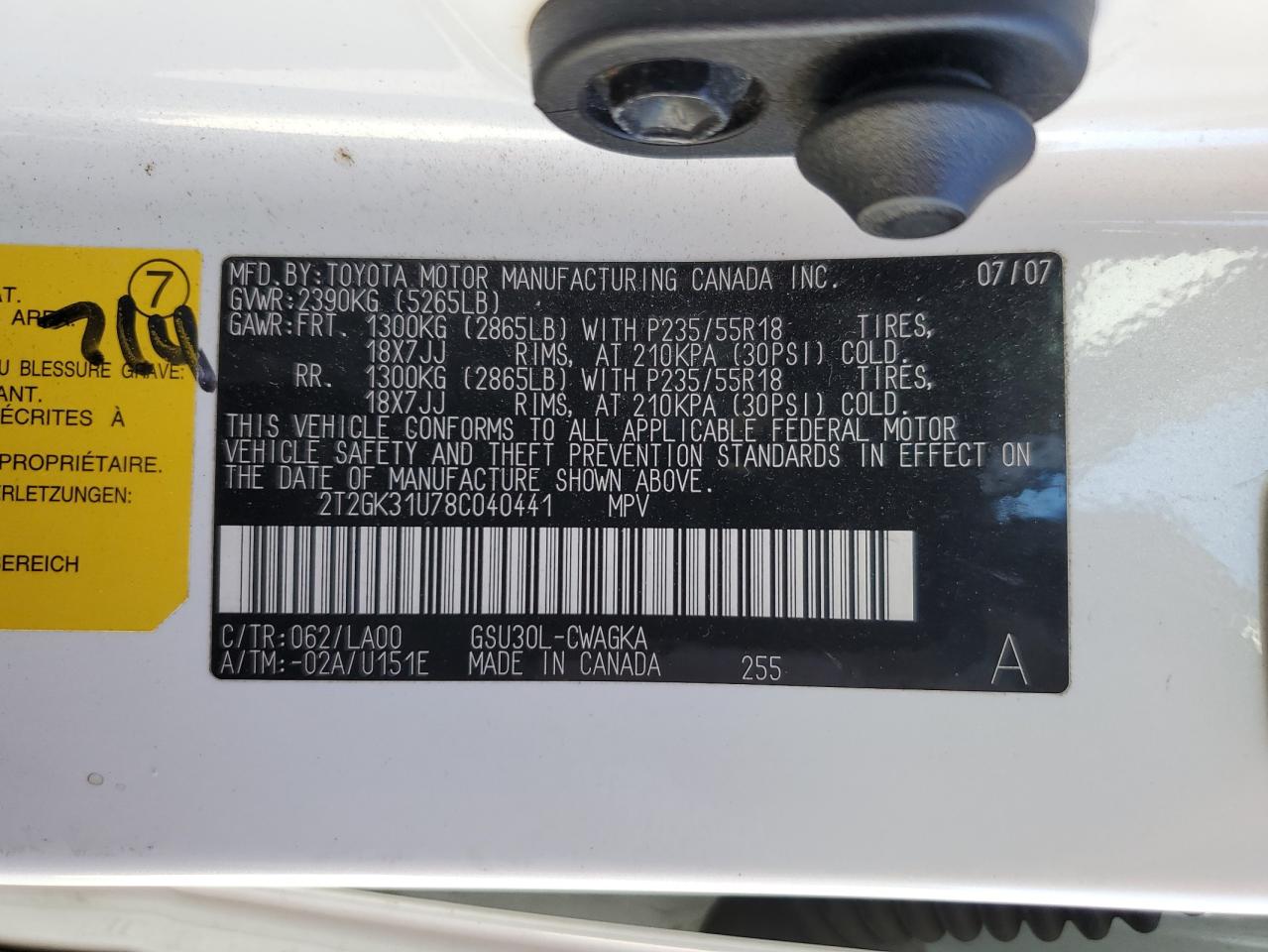 2008 Lexus RX - Image 15