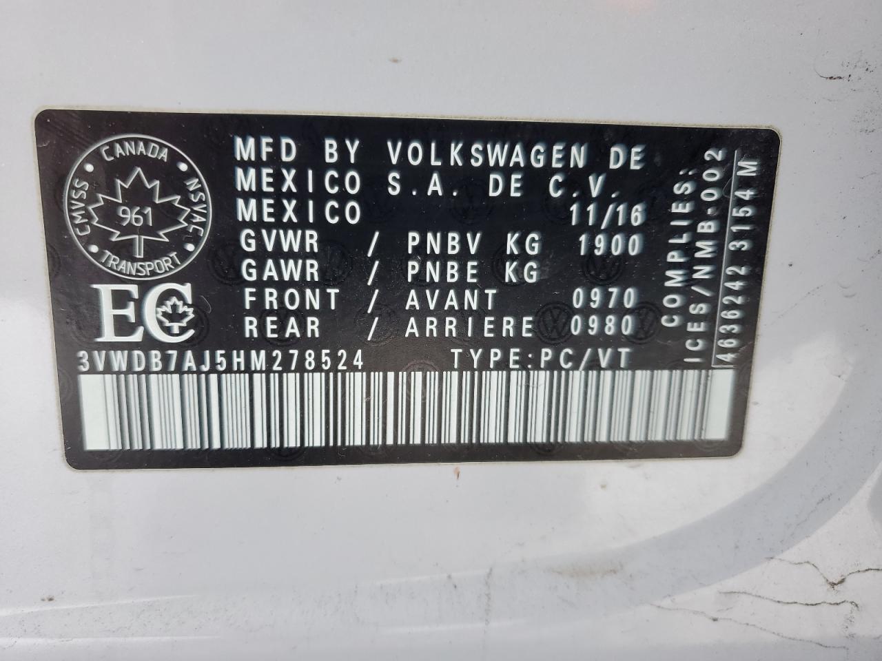 2017 Volkswagen Jetta - Image 12