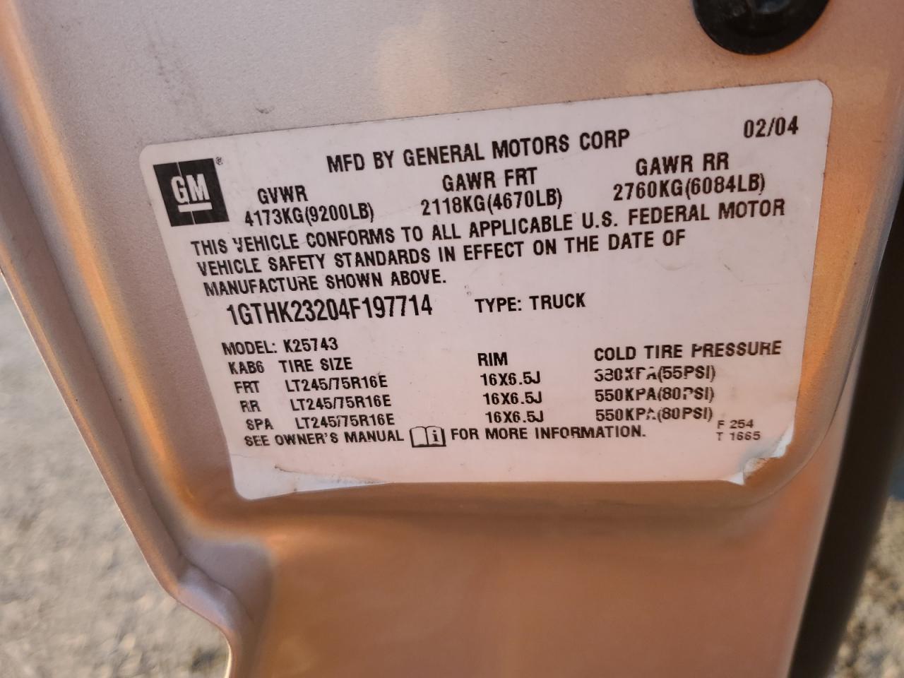 2004 GMC Sierra - Image 12