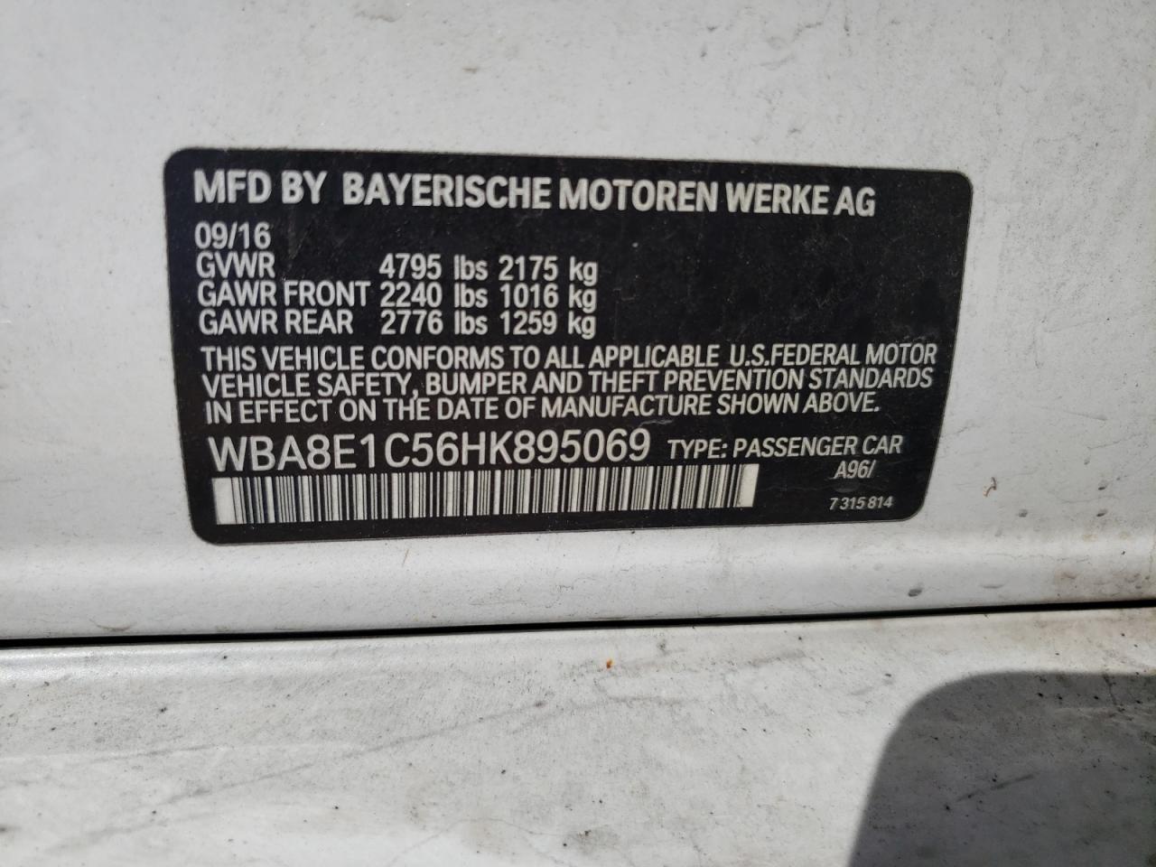 2017 BMW 3er - Image 12