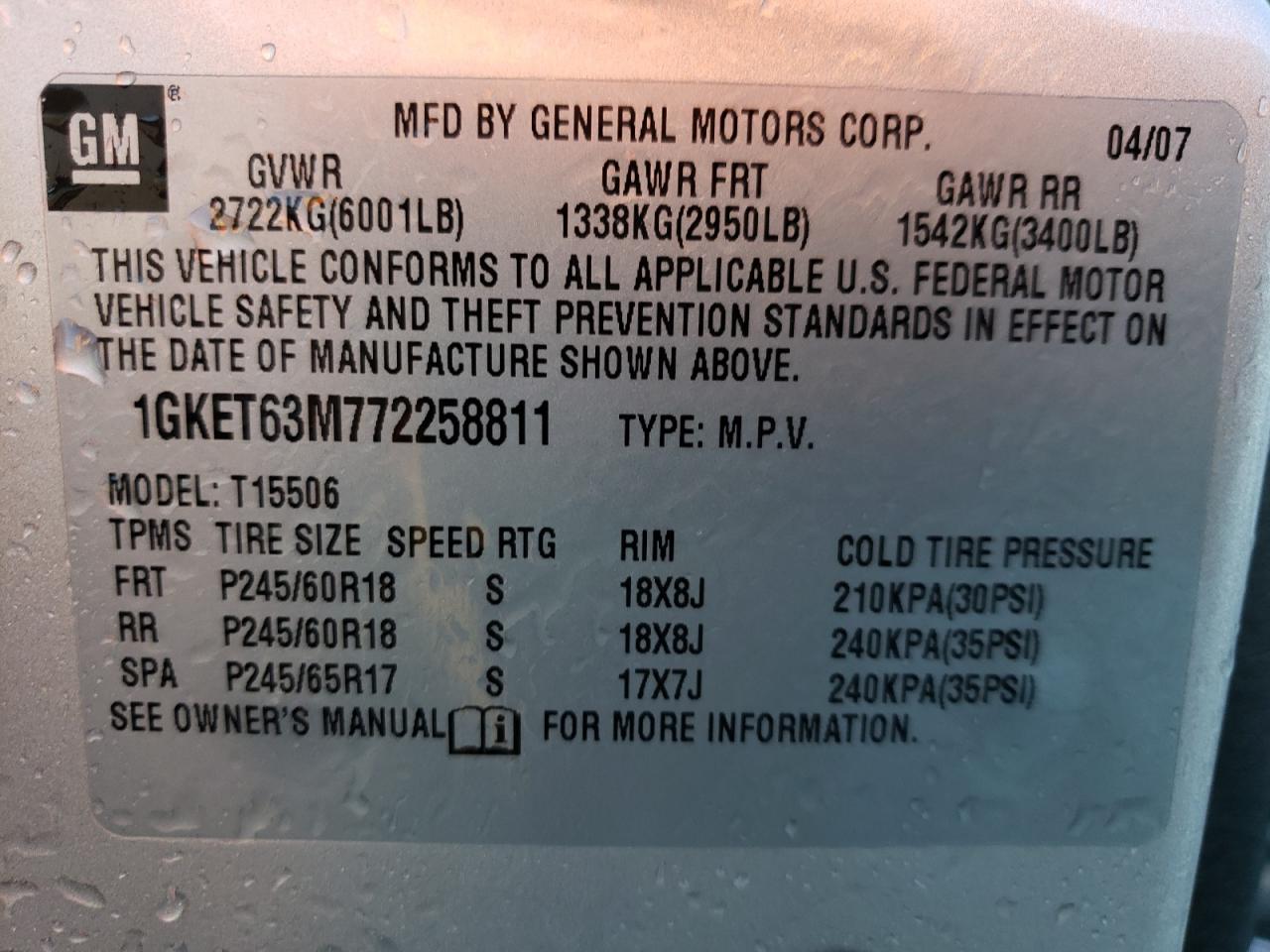 2007 GMC Envoy - Image 14