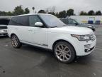 2016 Land Rover Range Rover Hse იყიდება Vallejo-ში, CA - Rear End
