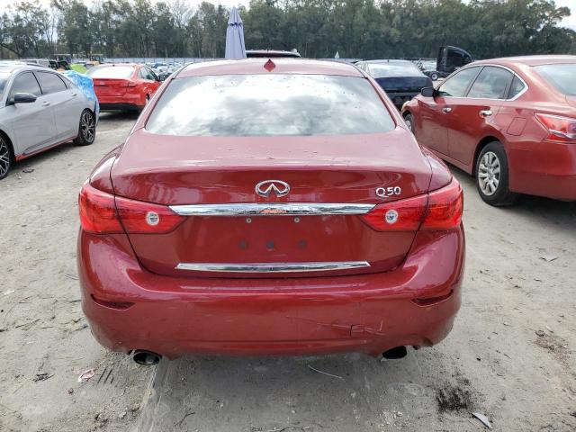 Седани INFINITI Q50 2014 Червоний