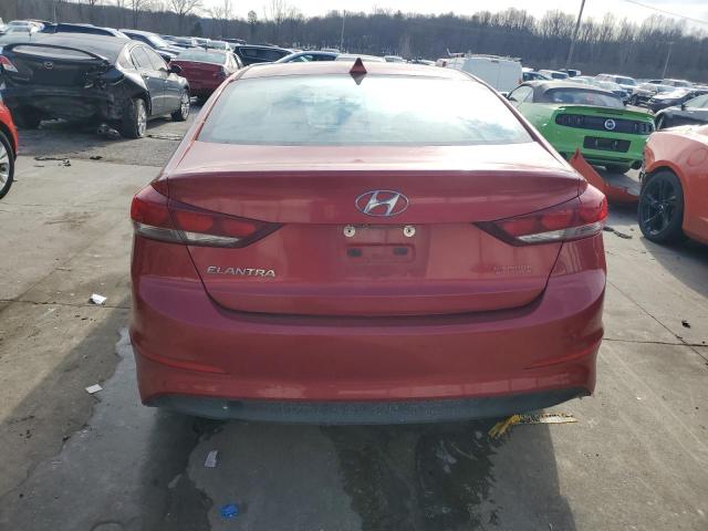 Sedans HYUNDAI ELANTRA 2017 Red