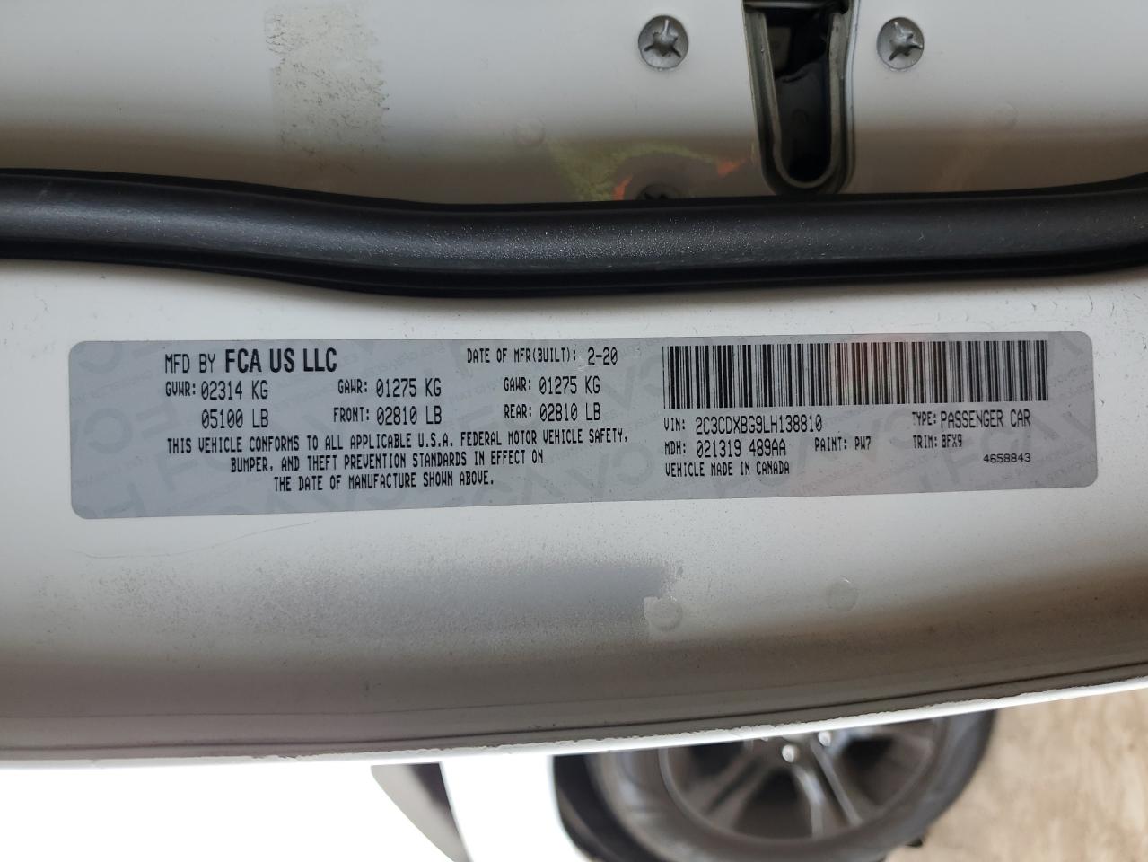 2020 Dodge Charger - Image 12