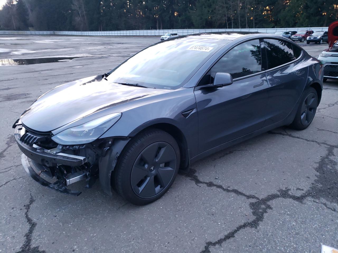 VIN 5YJ3E1EA1PF698734 2023 TESLA MODEL 3 no.1