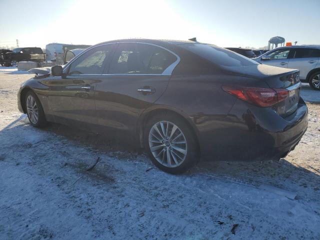  INFINITI Q50 2018 Бургунди