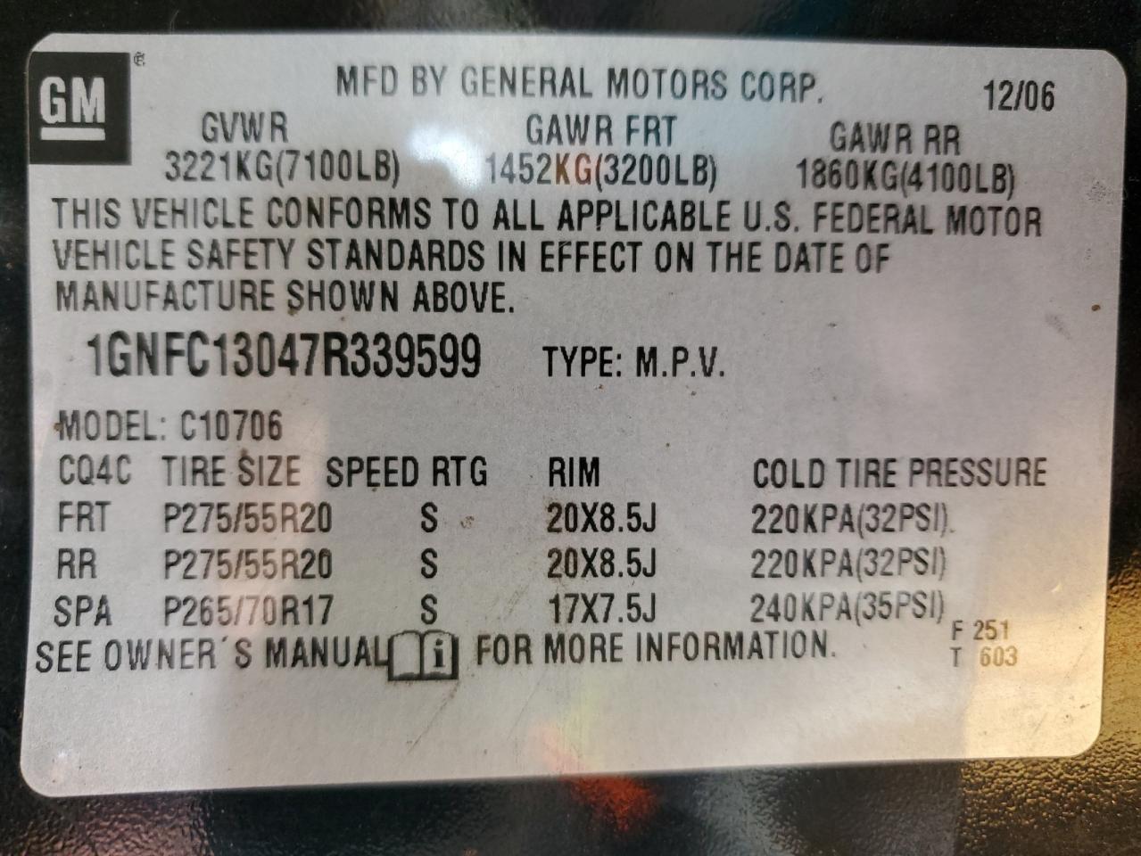 2007 Chevrolet Tahoe - Image 15