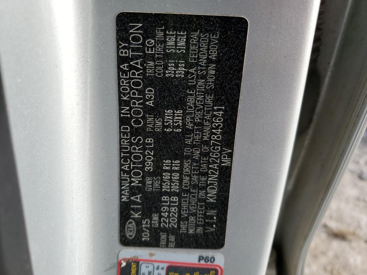 2016 Kia Soul - Image 12