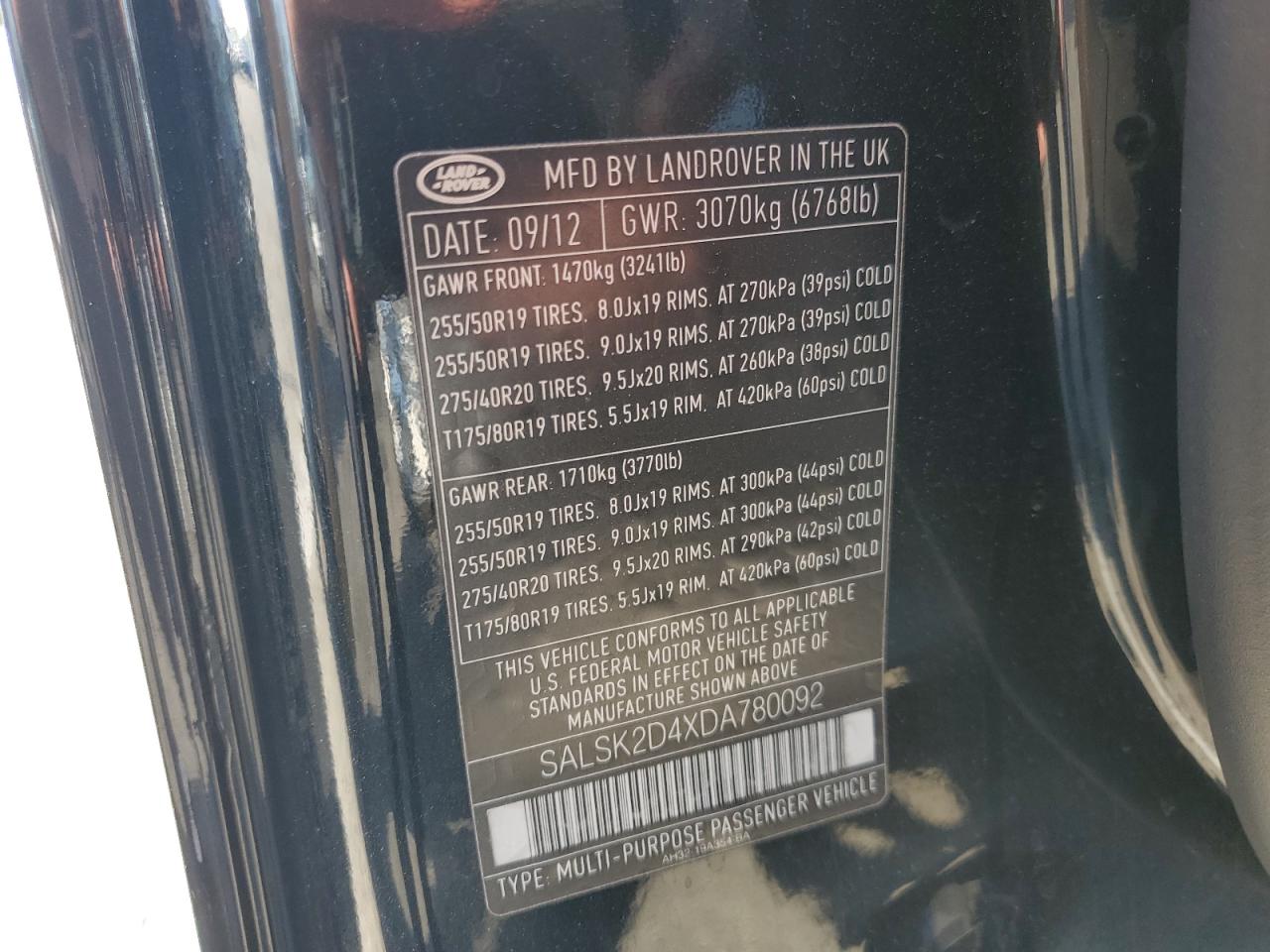 2013 Land Rover Range Rover - Image 13