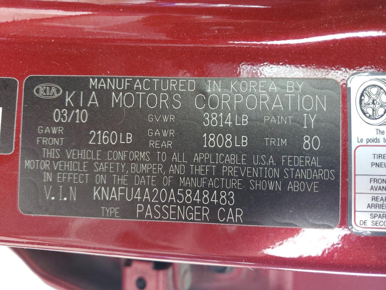 2010 Kia Forte - Image 12