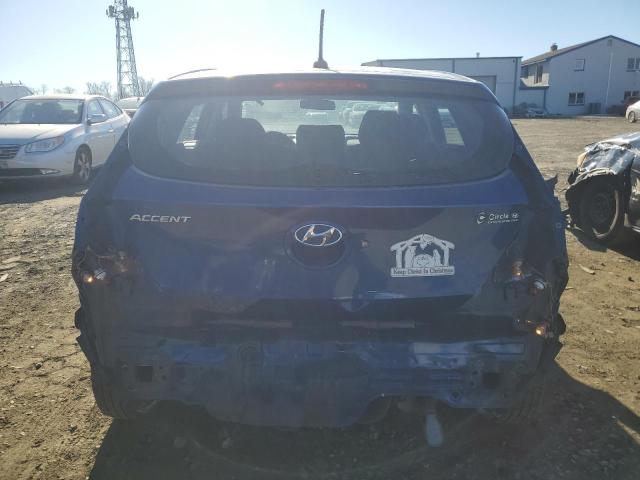  HYUNDAI ACCENT 2015 Granatowy