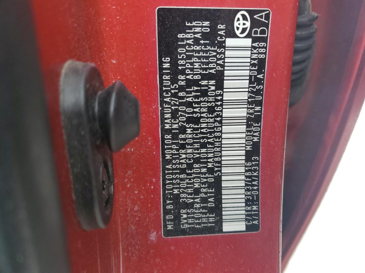 2016 Toyota Corolla - Image 12