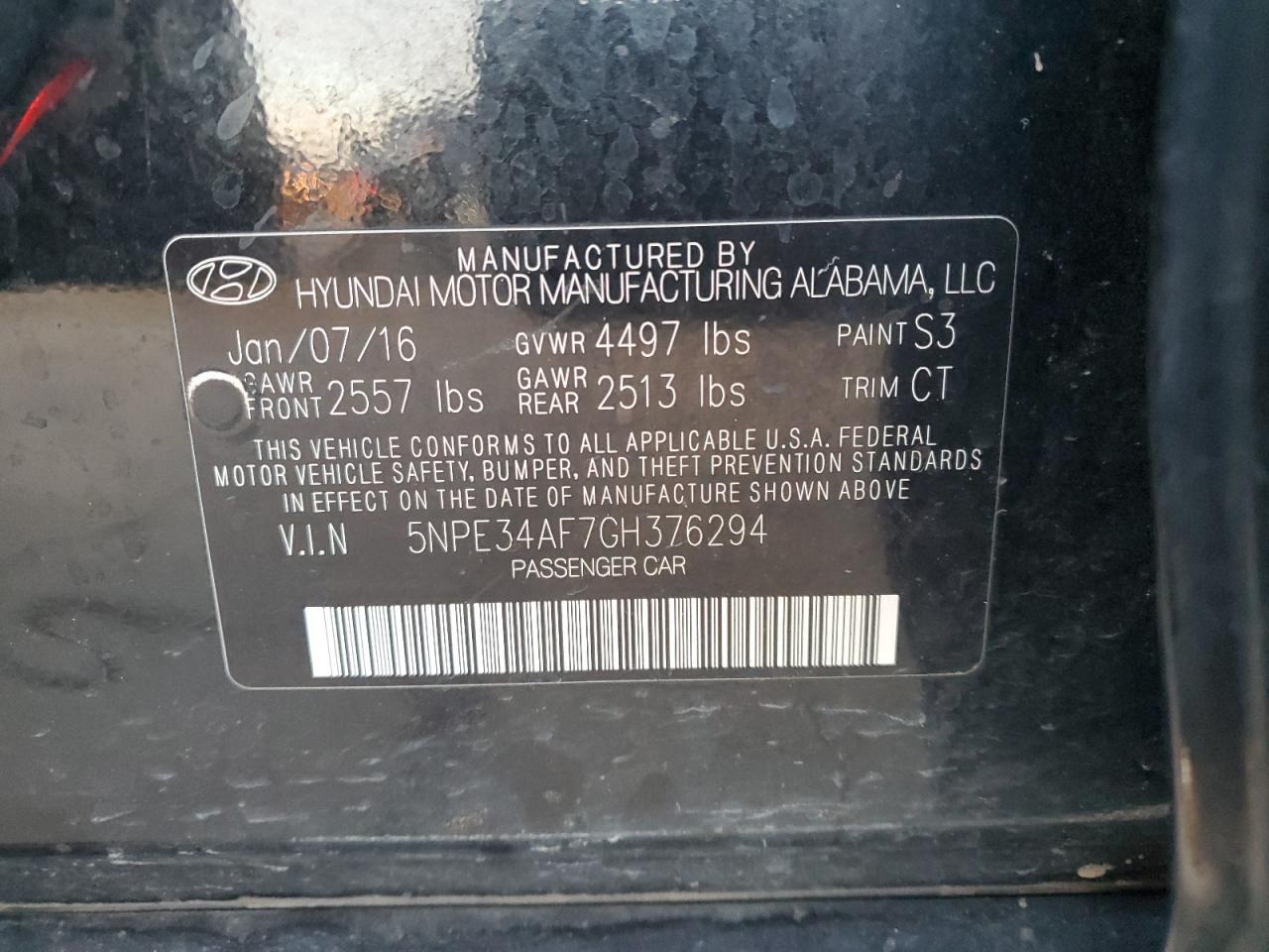 2016 Hyundai Sonata - Image 12