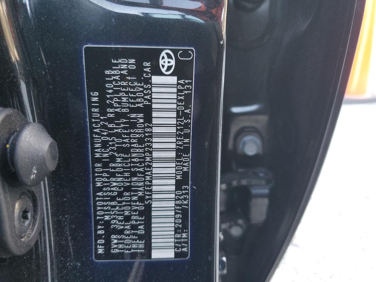 2021 Toyota Corolla - Image 13