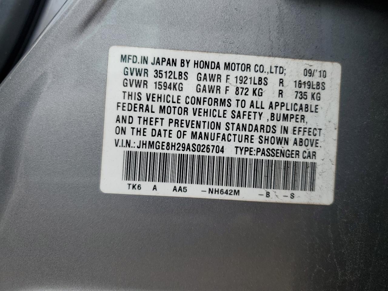 2010 Honda Fit - Image 12