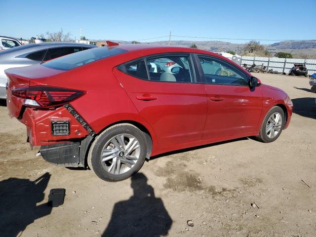  HYUNDAI ELANTRA 2020 Red