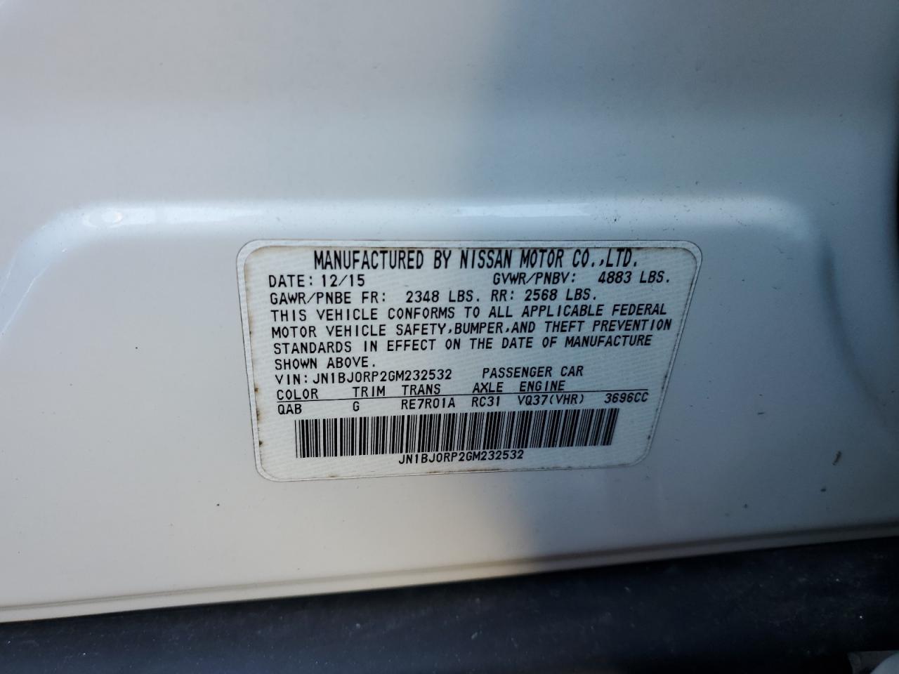 2016 Infiniti QX50 - Image 15