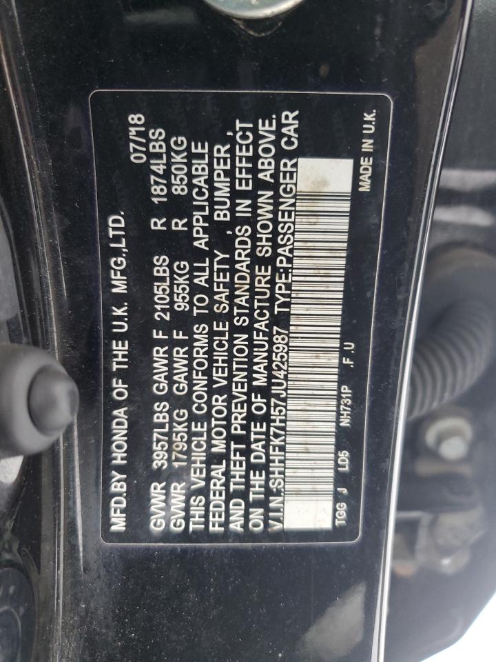 2018 Honda Civic - Image 12