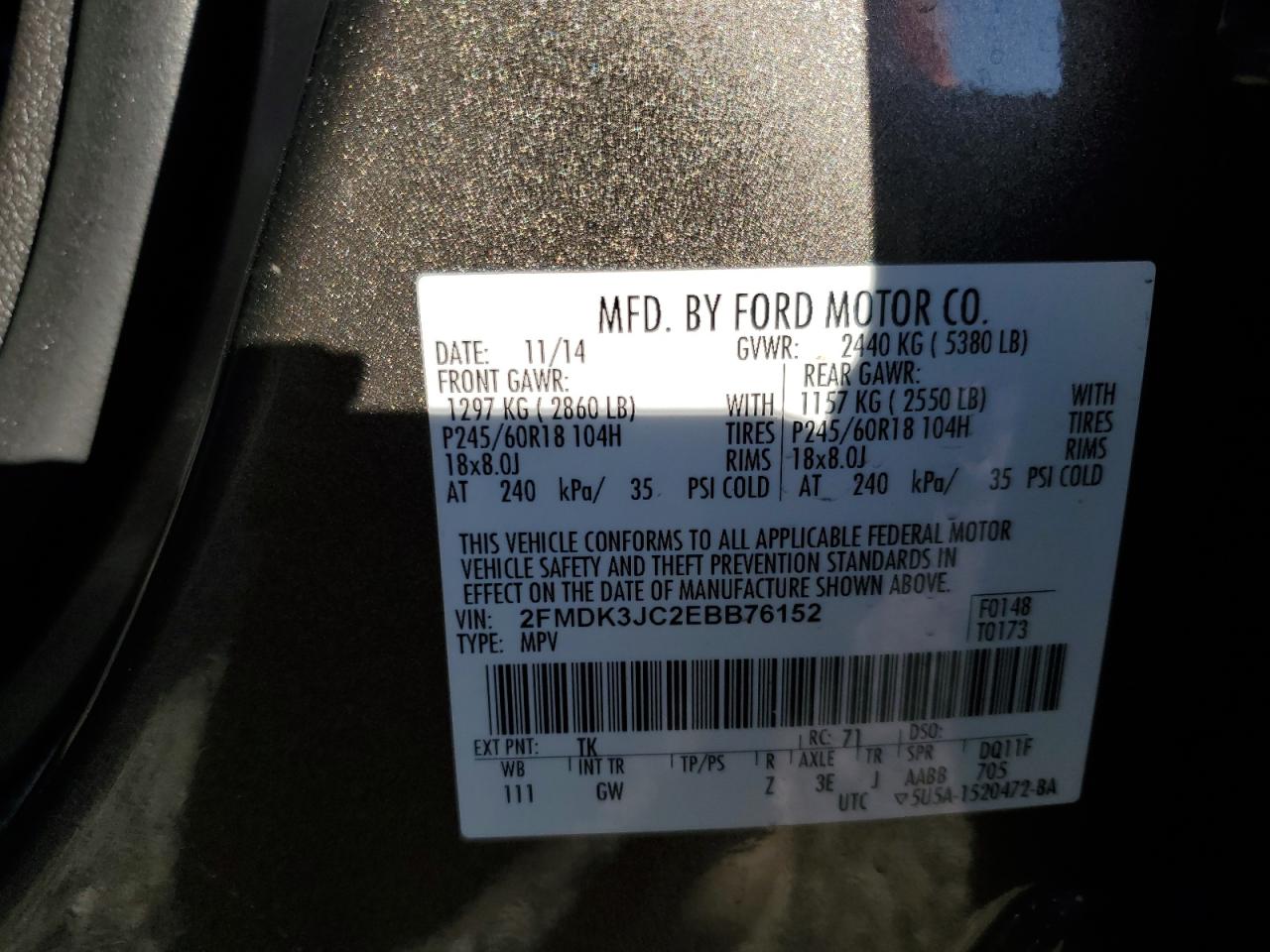 2014 Ford Edge - Image 13