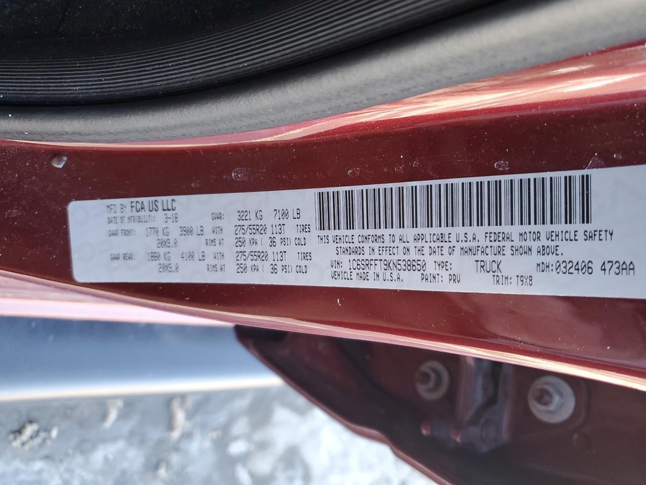 2019 RAM 1500 - Image 12